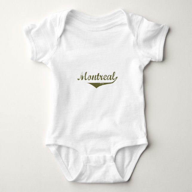 Montreal Baby Strampler (Vorderseite)