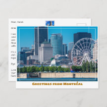 Montréal Canada Port & Skyline Modern