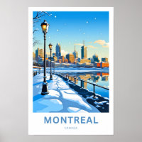 Montreal Canada Travel Print