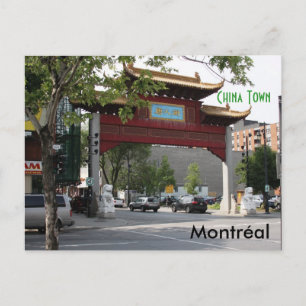 Montreal China Town Postcard Postkarte