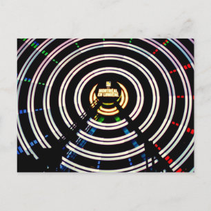 Montreal en Lumiere Ferris Wheel Postkarte