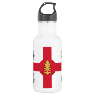 Montreal-Flagge Liberty-Flasche Edelstahlflasche
