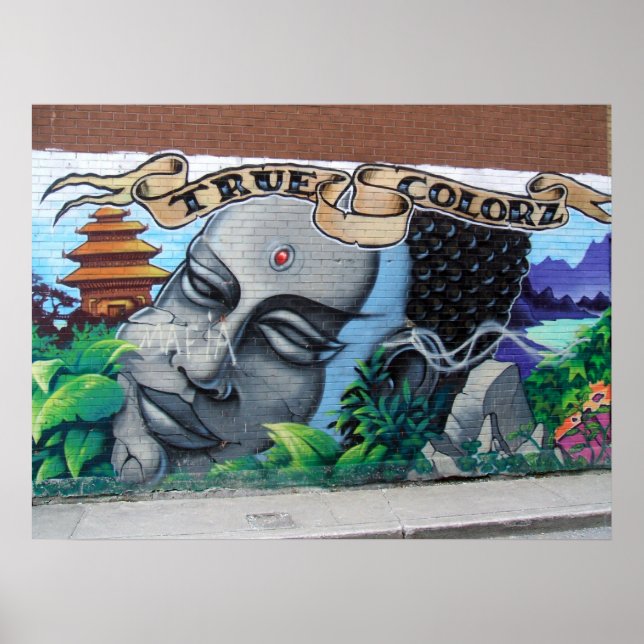 Montreal Graffiti Poster (Vorne)