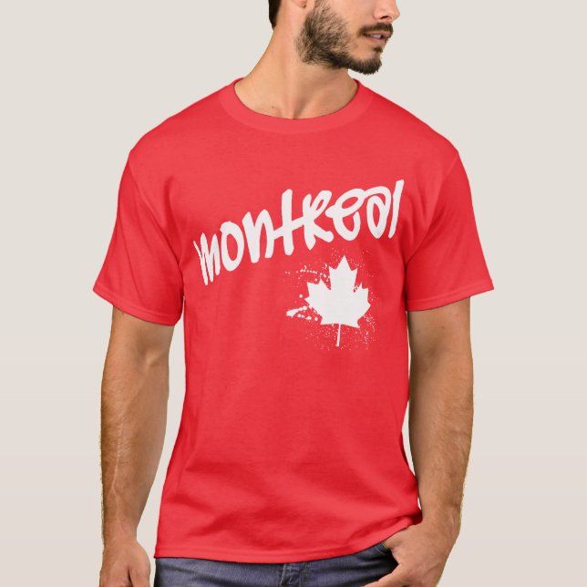 Montreal Graffiti T-Shirt (Vorderseite)