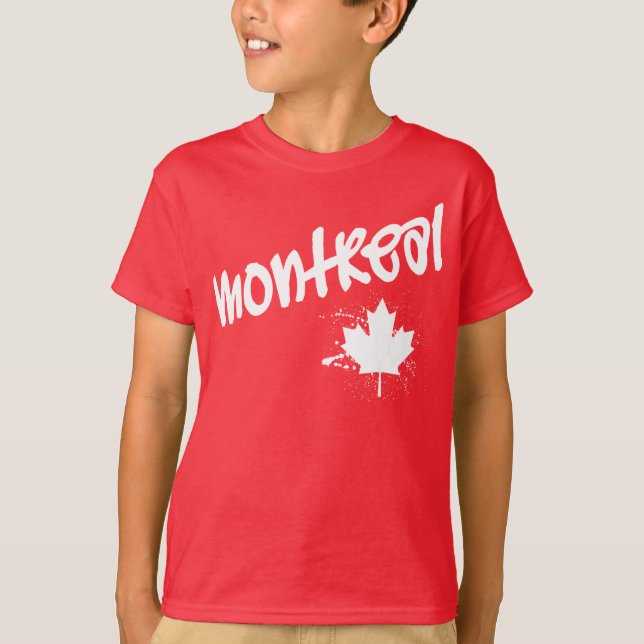 Montreal Graffiti T-Shirt (Vorderseite)