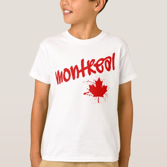 Montreal Graffiti T-Shirt (Vorderseite)
