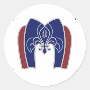 Montreal-Hockey-Logo Runder Aufkleber
