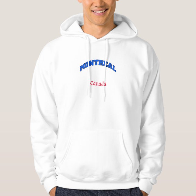 Montreal Kanada Hoodie (Vorderseite)