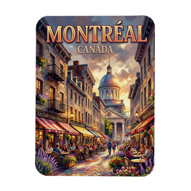 Montréal Kanada Magnet (Vertikal)