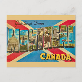 Montreal Kanada Retro-Postkarte Postkarte