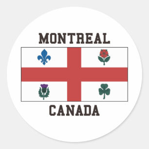 Montreal Kanada Runder Aufkleber
