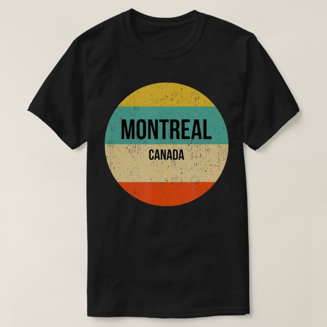 Montreal Kanada T-Shirt (Design vorne)