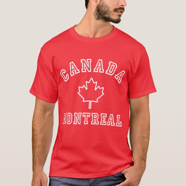 Montreal Kanada T-Shirt (Vorderseite)