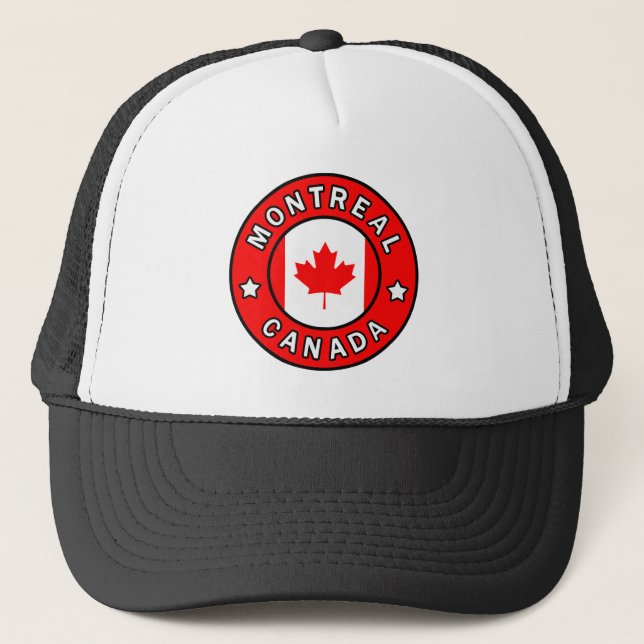 Montreal Kanada Truckerkappe (Vorderseite)