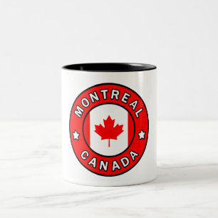 Montreal Kanada Zweifarbige Tasse