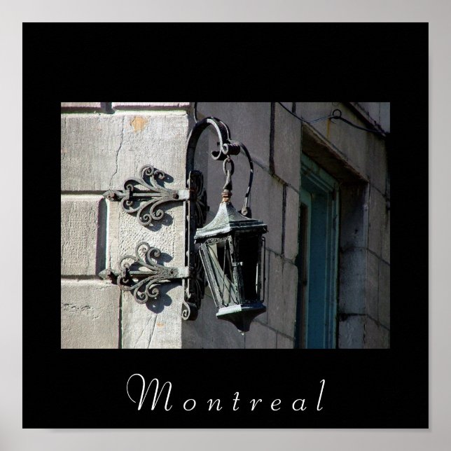 Montreal Lamp Poster (Vorne)