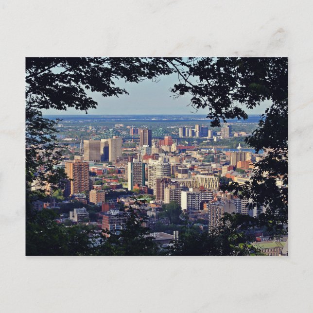Montréal Postkarte (Vorderseite)