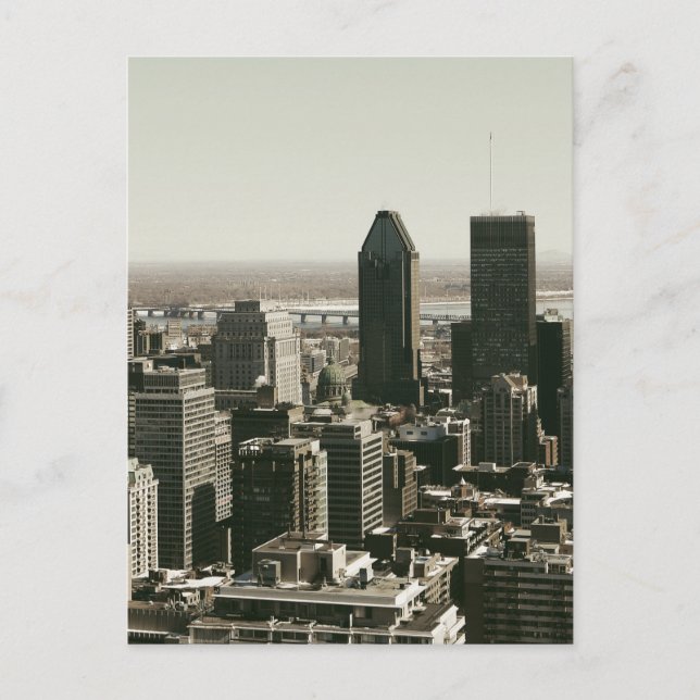 Montreal Postkarte (Vorderseite)