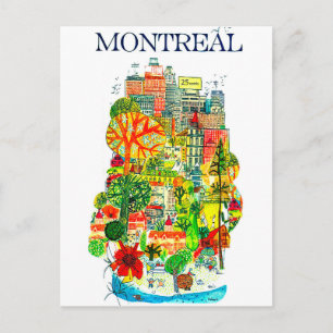 Montreal Postkarte