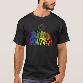 Montreal Pride Skyline Parade T-Shirt