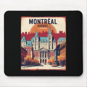 Montreal Quebec Kanada 1950er Jahre Vintage Reise Mousepad