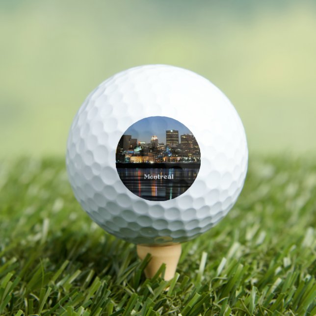 Montreal Skyline Golfball (Insitu T-Shirt)