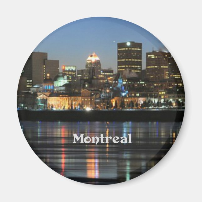 Montreal Skyline Magnet (Vorne)