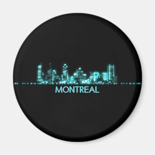 Montreal Skyline Magnet
