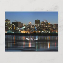 Montreal Skyline Postkarte