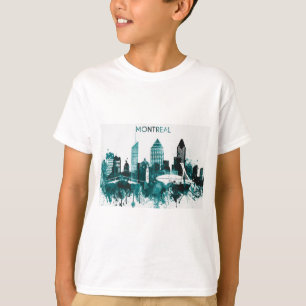 Montreal-Stadt-Skyline T-Shirt