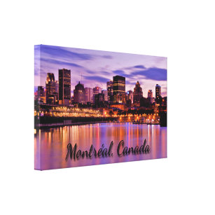 Montreal-Stadtbild Leinwanddruck