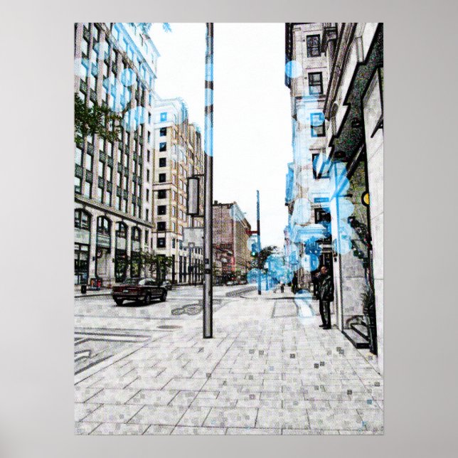 Montreal Street 8343a Poster (Vorne)