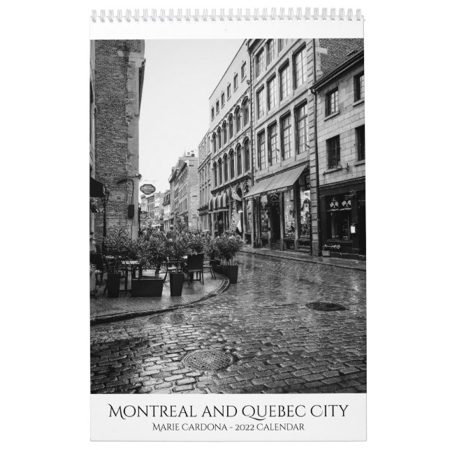 Montreal und Quebec City - Marie Cardona Kalender (Titelbild)
