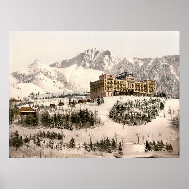 Montreux Schweiz Poster (Vorne)