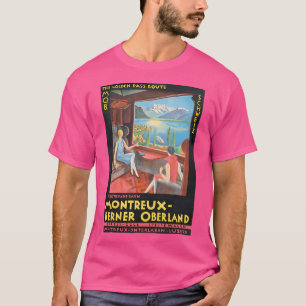 Montreux Vintage - Schweiz T-Shirt