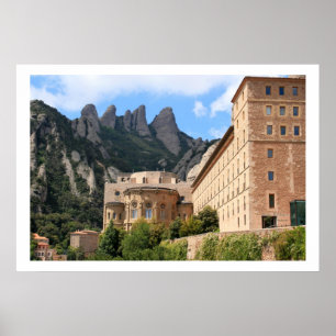 Montserrat Abbey Poster