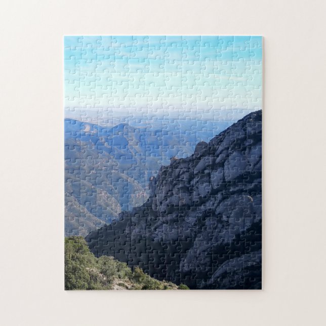 Montserrat-Berge Catalunya Puzzle (Vertikal)