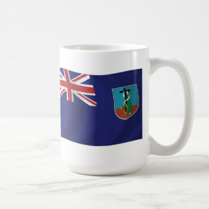 Montserrat Flagge Tasse