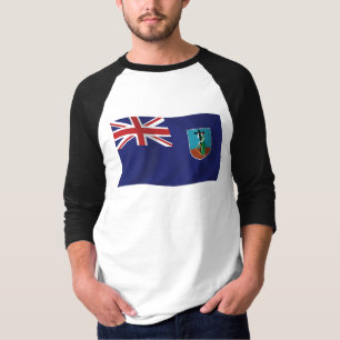 Montserrat Flaggen-Shirt T-Shirt