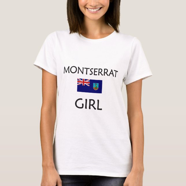 MONTSERRAT-MÄDCHEN T-Shirt (Vorderseite)