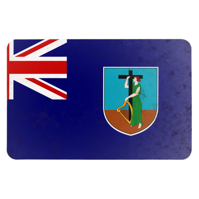 Montserrat Magnet (Horizontal)