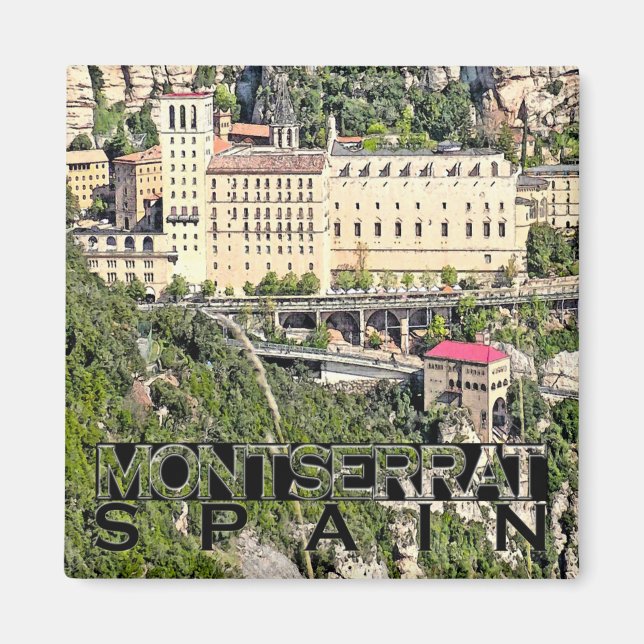 Montserrat Magnet (Vorne)