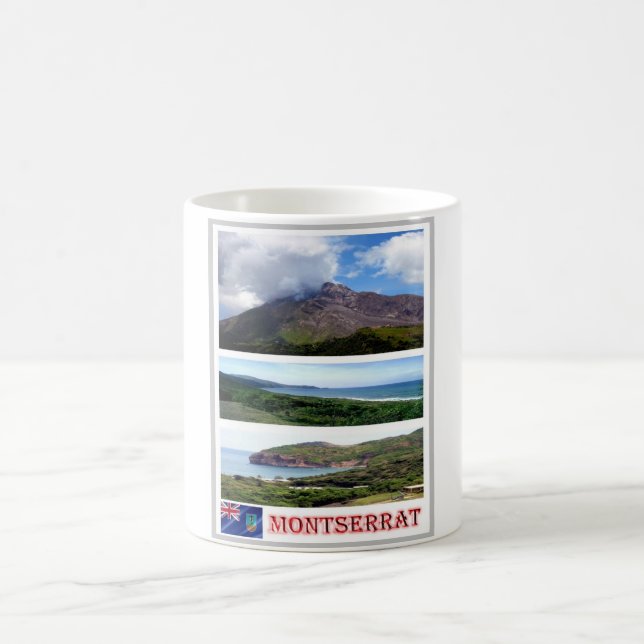 Montserrat - Mosaik - Kaffeetasse (Mittel)