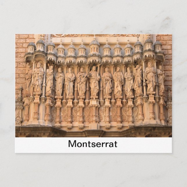 Montserrat Postkarte (Vorderseite)