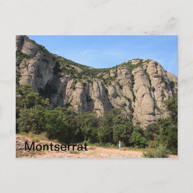 Montserrat Postkarte (Vorderseite)