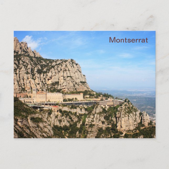 Montserrat Postkarte (Vorderseite)