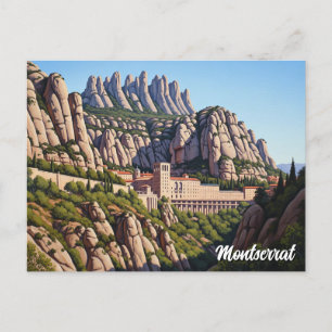 Montserrat Spanien Postkarte