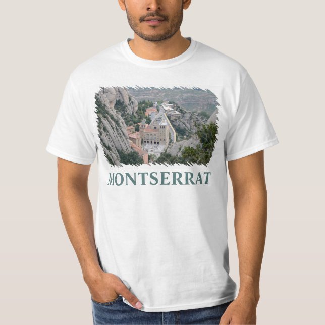 Montserrat, Spanien T-Shirt (Vorderseite)