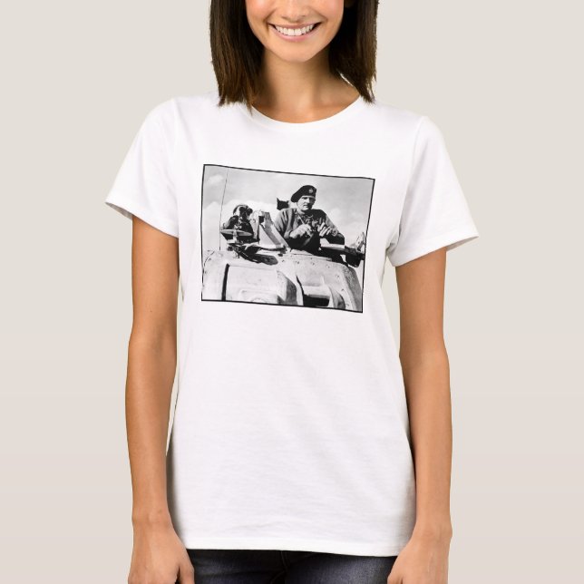 Monty in einem Behälter T-Shirt (Vorderseite)