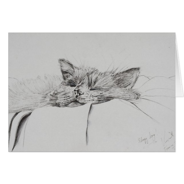 Monty schläfriger Junge (Vorderseite (Horizontal))